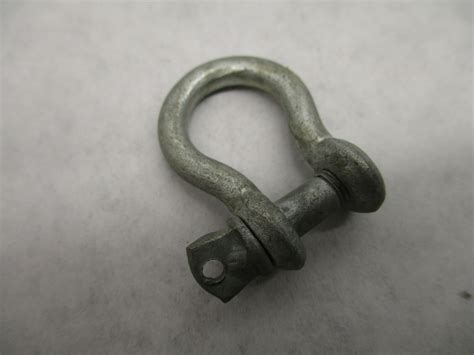 Marine Galvanized Steel Screw Pin Anchor Bow Shackle Pin