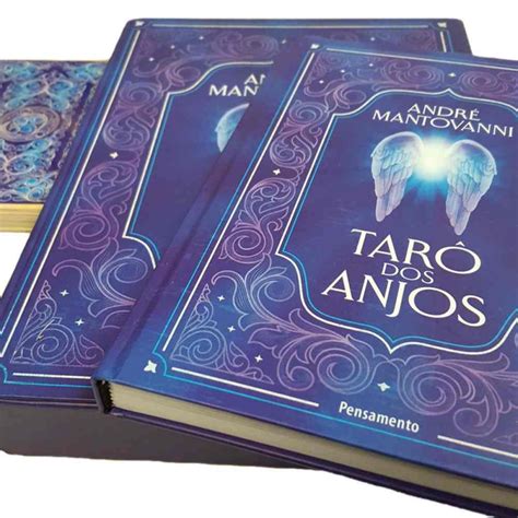 Livro Tarô dos Anjos Ed Pensamento 22 Cartas