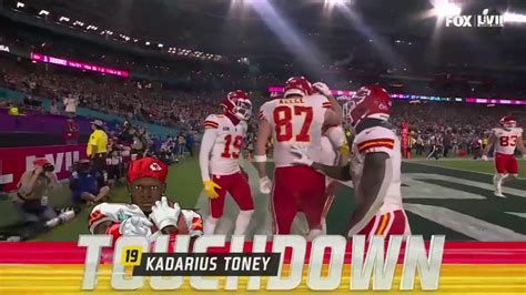 Touchdown Kadarius Toney | Chiefs 28-27 Eagles | Super Bowl | NFLenFOX | 12 de febrero - YouTube