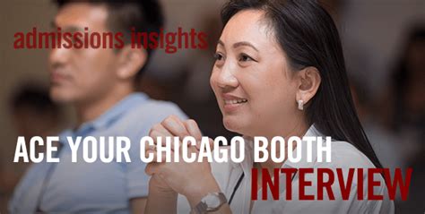 How To Ace Your Chicago Booth Interview The University Of Chicago