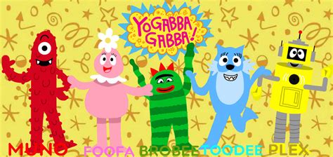 Yo Gabba Gabba Aniversary Fanart By Yellowstarart On Deviantart