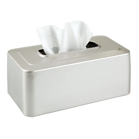 Buy MDesign Metal Modern Tissue Box Cover Decorative Rectangular Facial