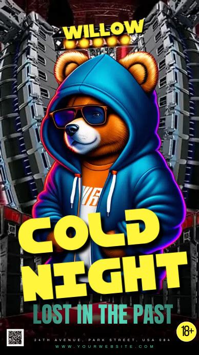 Album Cover Cold Night Template Postermywall