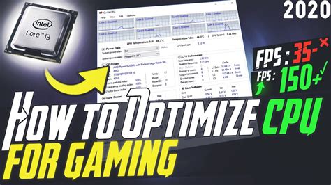 How To Optimize Cpu For Gaming In Increase Cpu Performance