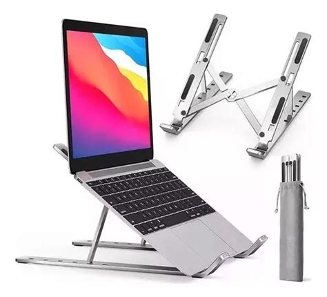 Soporte Base Metálica Para Portátil Tablet Laptop Ajustable Luegopago