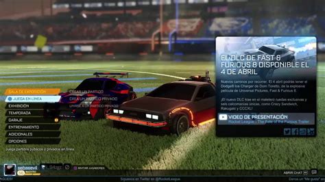 Rocket League Nocturno Directo De Sebasevil Youtube