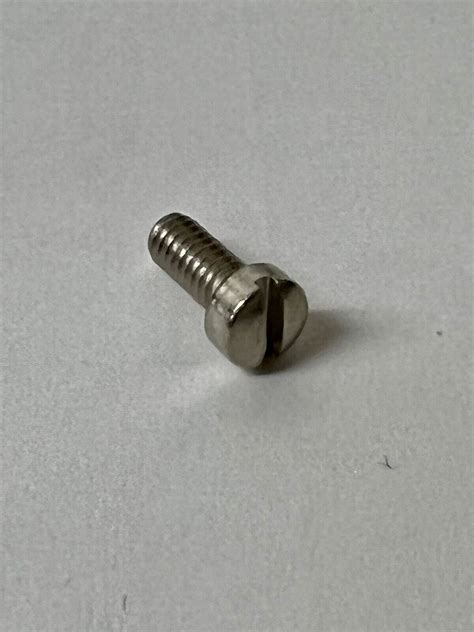 Brass Fillister Head Slotted Machine Screws 10 32 X 1 2 15 Pcs New Ebay