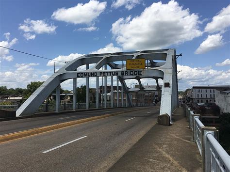 Edmund Pettus Bridge Photograph by Mark Hill