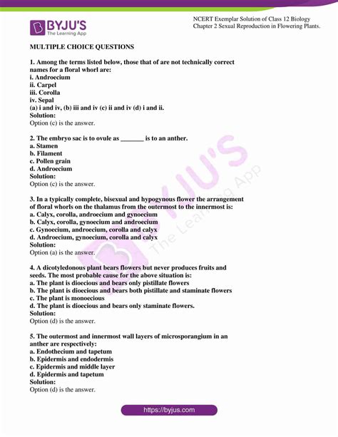 Class 12 Bio Chapter 3 Pdf