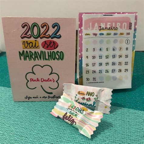 Calendário De Mesa Personalizado 2022 Elo7 Produtos Especiais