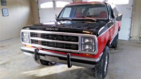 Pristine Round Up Edition 1980 Dodge Ramcharger Barn Finds