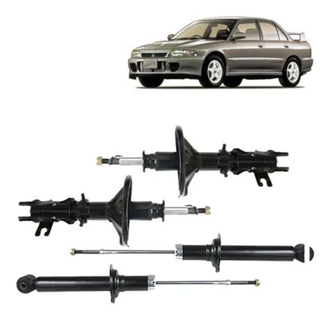 Kit Amortiguadores Tras Del Para Mitsubishi Lancer 1993 1999 Cuotas