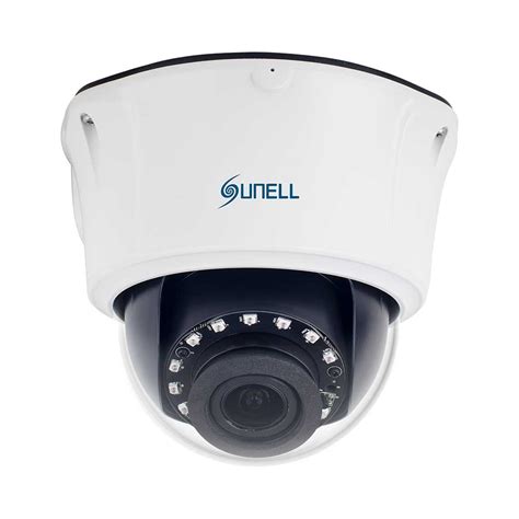 SUNELL 4MP MOTORIZED VARI FOCAL IP POE CEILING DOME CAMERA WITH MIC SN