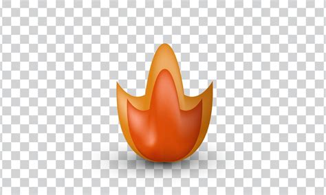 Unique D Fire Flames On Hot Design Icon Isolated On Vector Art At Vecteezy
