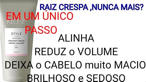 Creme Alisante Da Keune Raiz Crespa Nunca Mais Timo Para Quem