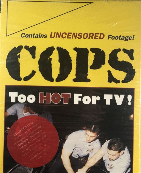 Cops Too Hot For Tv Uncensoredvhs 1995vol 1 Collectors Edition