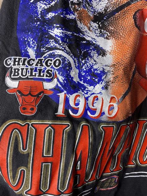 Chicago Bulls × Vintage Chicago Bulls 1996 Champions … - Gem