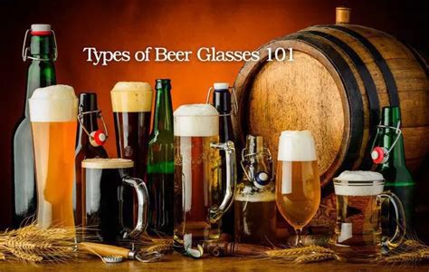 Types of Beer Glasses 101