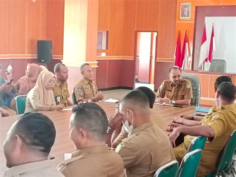 Kadis Pupr Maluku Utara Bersama Jajaran Rapat Antisipasti Keterlambatan