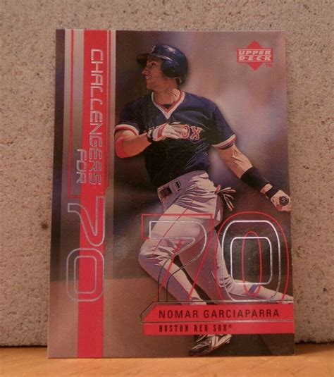 UPPER DECK 1999 BASEBALL CARD CHALLENGERS FOR 70 BOST RED SOX NOMAR