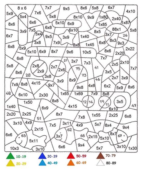 Pin By La Scuola Cre Attiva ️ On Matematiamo Math Coloring Worksheets Math Activities