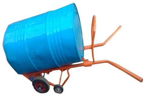 Mild Steel Drum Lifter Trolley No Of Wheels Loading Capacity