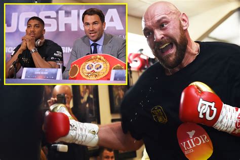 Anthony Joshua Vs Tyson Fury Eddie Hearn Truly Believes Aj Will Triumph With Ko As Matchroom