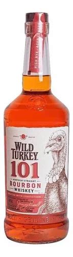 Whisky Wild Turkey Bourbon 101 750ml Importado Americano Envío Gratis