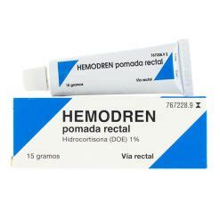 Hemodren Pomada Rectal 15 G Mejor Precio Comprar Online