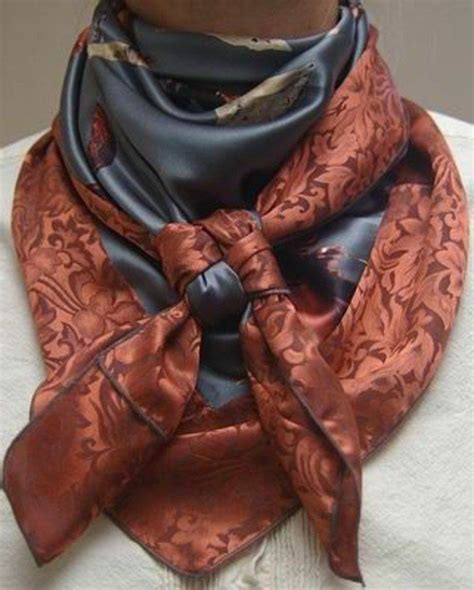 Nouer Son Foulard De Fa On Country Scarf Knots Scarf Tying Ways To