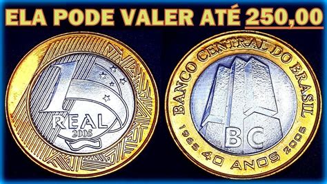 Moeda De Real Bc Anos Valor Quanto Vale No Cat Logo De At