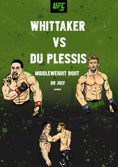 Ufc poster by Joereece on DeviantArt