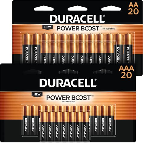 Amazon Duracell Coppertop AA AAA Batteries Combo Pack With Power