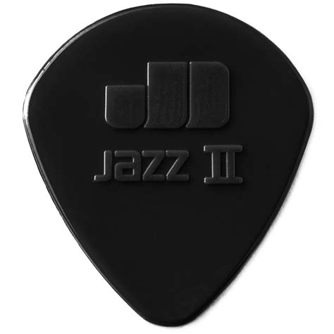 Dunlop Nylon Jazz Ii Stiffo Black Mm Pcs Plektrum