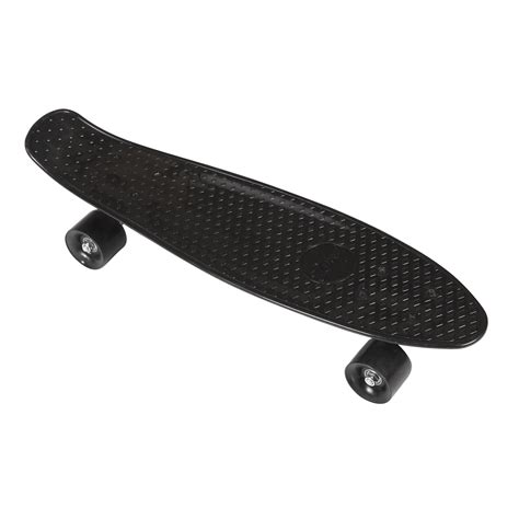 27" Retro Mini Skateboard Cruiser Style Complete Deck Plastic Skate ...