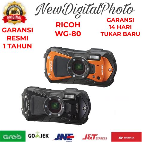 Jual Ricoh Wg Digital Camera Wg Waterproof Underwater Camera