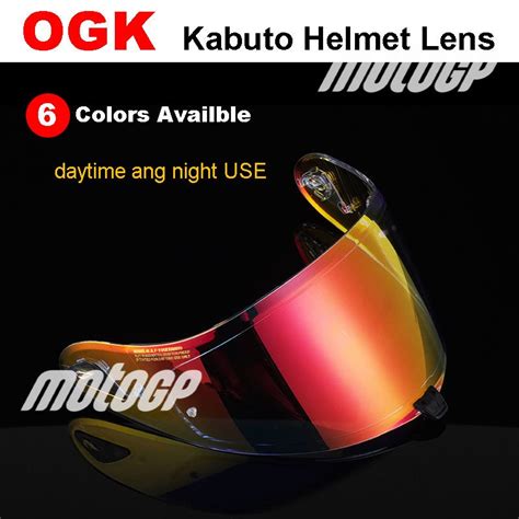 OGK Kabuto Motorcycle Helmet Visor Lens Windshield Shield Lens Casco ...