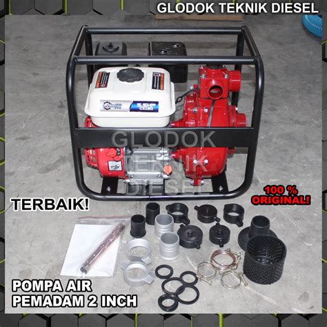 Jual Pompa Air Pemadam Kebakaran 2 Inch Gasoline Waterpump Alkon Bensin