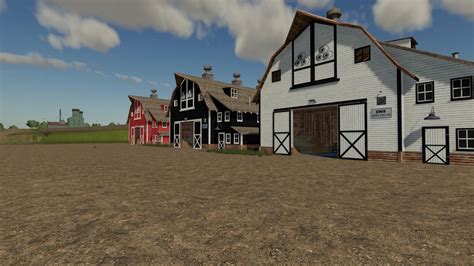 Placeable Straw Barn V30 Fs19 Mod