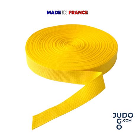 Rouleau Ceinture Jaune Judo Ugo Judo