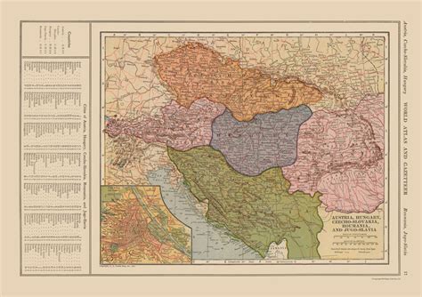 Historical International Maps - Czechoslovakia – Maps of the Past