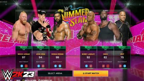 TEAM KHATRU VS TEAM HURT BUSINESS Ft ROMAN REGINS BROCK LESNAR JHON