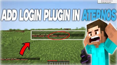 How To Add Login Plugin In Aternos Server Best Plugin