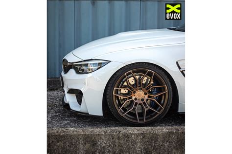 Wheelforce Wheels Cf 2 Ff Brushed Bronze Ø20 4 Wheels Set For Bmw M4 F82 F83