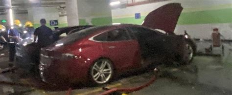 Another Tesla Model S Catches Fire In China This Time In Guangzhou