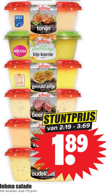 Johma Salade Folder Aanbieding Bij Dirk Details