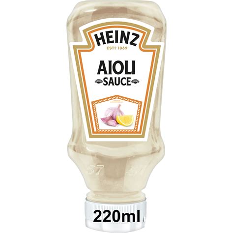 Salsa ali oli envase 220 ml HEINZ Supermercado El Corte Inglés El