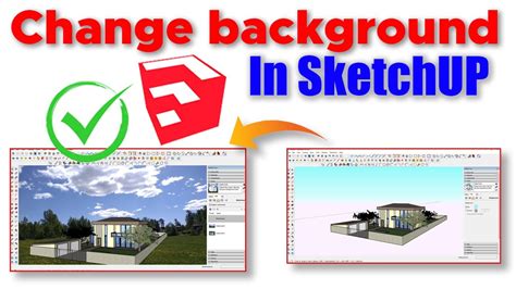 How To Change Background In Sketchup Vray Design Talk