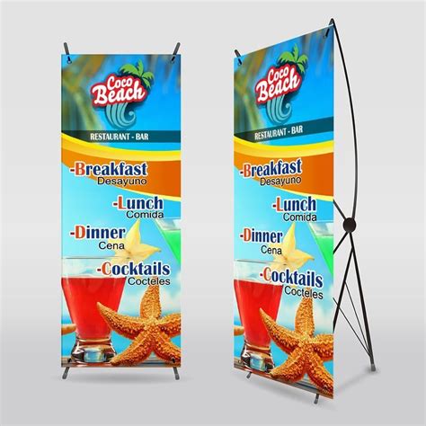 Banner Display Publicitario Tipo Ara A Lona Alta Calidad Ingraf Mx