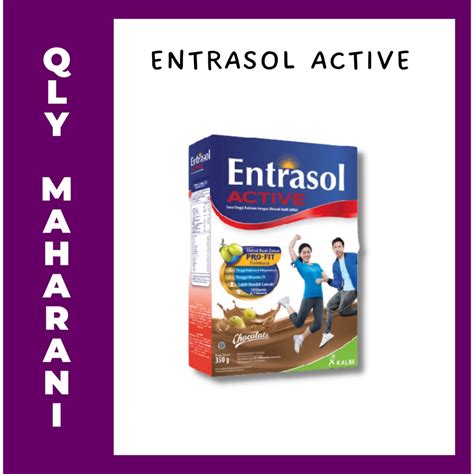 Jual Entrasol Active Gr Susu Tinggi Kalsium Untuk Usia Tahun